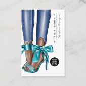 Fashion Designer Business Card Visitenkarte (Vorderseite)