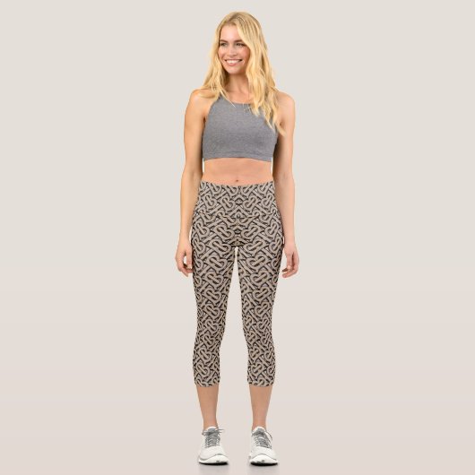 fashion designer clothes for ladies capri leggings (Vorderseite)