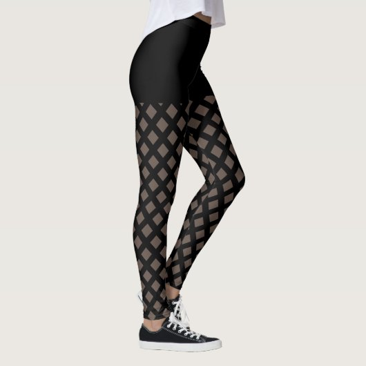Fashion Diamond Muster Leggings (Rechts)