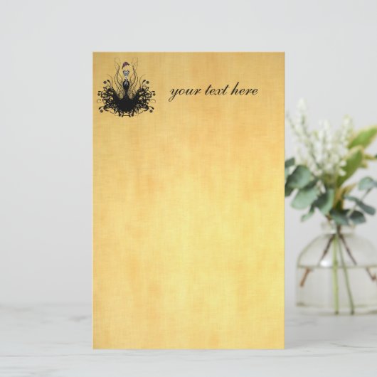 Fashion Diva Briefpapier (Stehend Vorderseite)