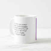 Fashion Diva Coffee Tasse (Vorderseite Links)