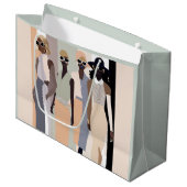 Fashion Diva Geschenktasche Große Geschenktüte (Vorderseite Schrägansicht)