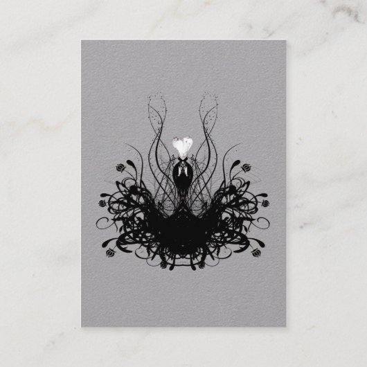 Fashion Diva - Kein Hut Visitenkarte (Rückseite)