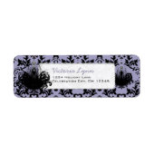 Fashion Diva Lavender Rücksendeadresse (Vorne)