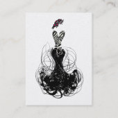 Fashion Diva - Maßgeschneidert Visitenkarte (Rückseite)