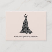 Fashion Diva - Maßgeschneidert Visitenkarte (Rückseite)