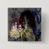 Fashion Diva Swirled Button (Vorderseite)