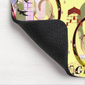 Fashion Diva Swirled Mousepad (Ecke)