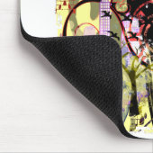 Fashion Diva Swirled Mousepad (Ecke)