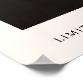 Fashion Dog | Chihuahua mit benutzerdefiniertem Te Poster (Ecke)