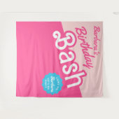 Fashion Doll Birthday Party Wandteppich (Vorderseite (Horizontal))