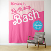 Fashion Doll Birthday Party Wandteppich (Beispiel)