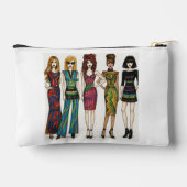 Fashion Dolls Art Pouch-Chic Accessory Bag Zubehörtasche (Rückseite)