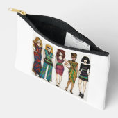 Fashion Dolls Art Pouch-Chic Accessory Bag Zubehörtasche (Offen)