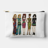 Fashion Dolls Art Pouch-Chic Accessory Bag Zubehörtasche (Vorderseite)