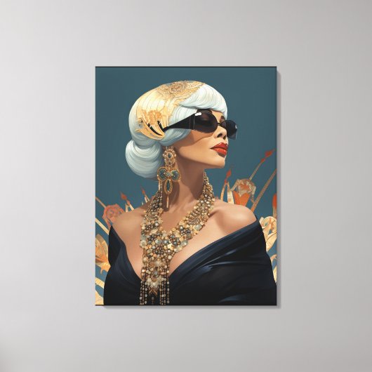 FASHION - ESQUE #1 LEINWANDDRUCK (Vorderseite)