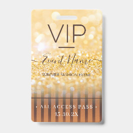 Fashion Event VIP All Access Pass Ausweis