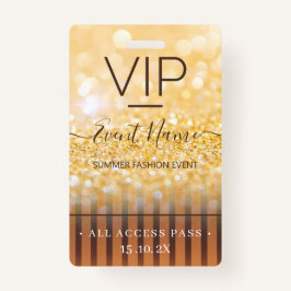 Fashion Event VIP All Access Pass Ausweis