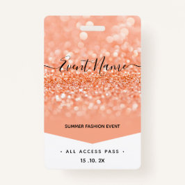 Fashion Event VIP All Access Pass Ausweis