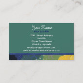 Fashion Flare Swing Girl Visitenkarte (Rückseite)