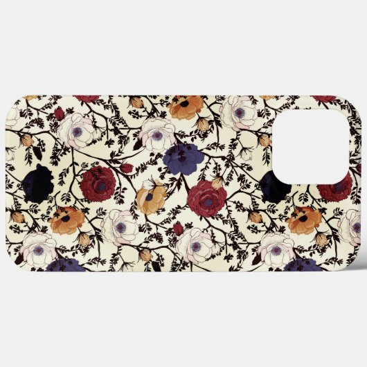 Fashion Floral Case-Mate iPhone Case (Rückseite (Horizontal))