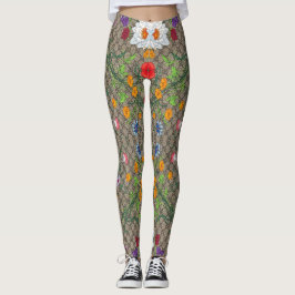 Fashion Floral Stylish Elegant Leggings
