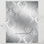 Fashion Flyer Hair Salon Damask Diamonds (Hinten)