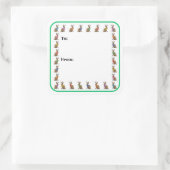 Fashion Forward Jackalope Sticker (Tasche)