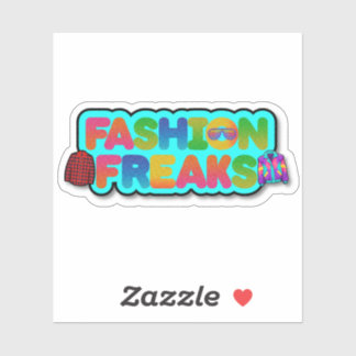 Fashion Freaks Logo Sticker