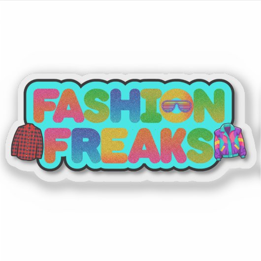 Fashion Freaks Logo Sticker (Vorderseite)