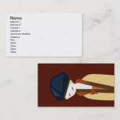 Fashion-Fuchs Visitenkarte (Vorne/Hinten)