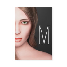 Fashion Girl Monogramm