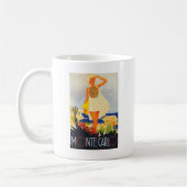 Fashion Girl Monte Carlo Beach Travel Kaffeetasse (Links)