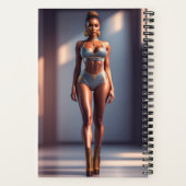 Fashion Girl Notebook Notizblock (Rückseite)