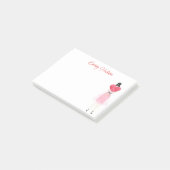 Fashion Girl Post-it Klebezettel (angewinkelt)