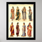 Fashion India Vintage Poster (Vorne)
