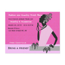 Fashion Jewelry Trunk Show Custom Woman Model