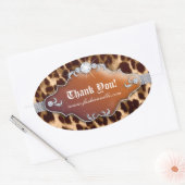 Fashion Leopard Sticker Juwelier Brown (Umschlag)