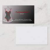Fashion Lingerie Visitenkarte (Vorne/Hinten)