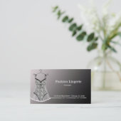 Fashion Lingerie Visitenkarte (Stehend Vorderseite)