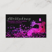 Fashion Lux Stylist Nähmaschinengewebe Visitenkarte (Vorderseite)