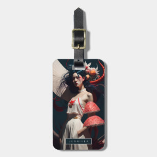 Fashion Model Luggage Tags Gepäckanhänger