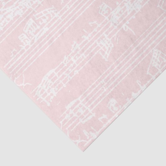 Fashion Music Ephemera Französisch Seidenpapier (Ausschnitt)