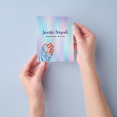 Fashion Nails Makeup Artist Design Flyer (Gruppe)