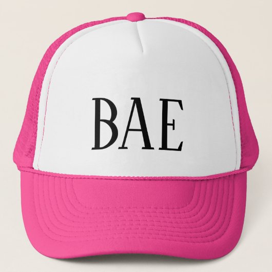 Fashion Novelty BAE Truckerkappe (Vorderseite)