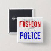 Fashion, Police Button (Vorne & Hinten)