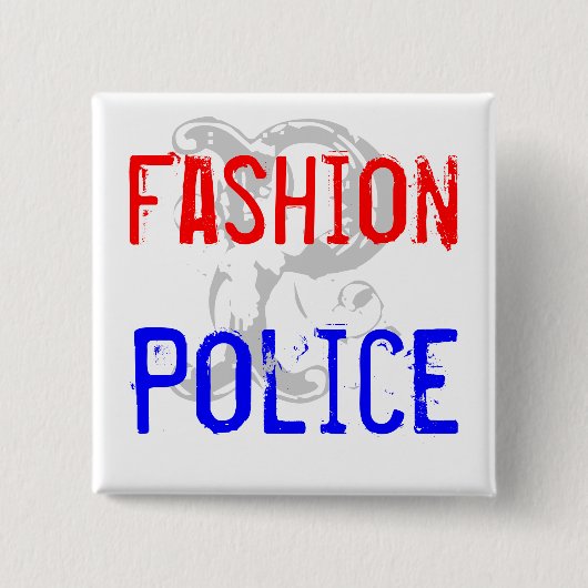 Fashion, Police Button (Vorderseite)