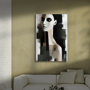 Fashion Portrait Leinwanddruck