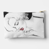 Fashion Portrait Zubehörtasche (Rückseite)