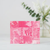 FASHION - Postkarte (Stehend Vorderseite)